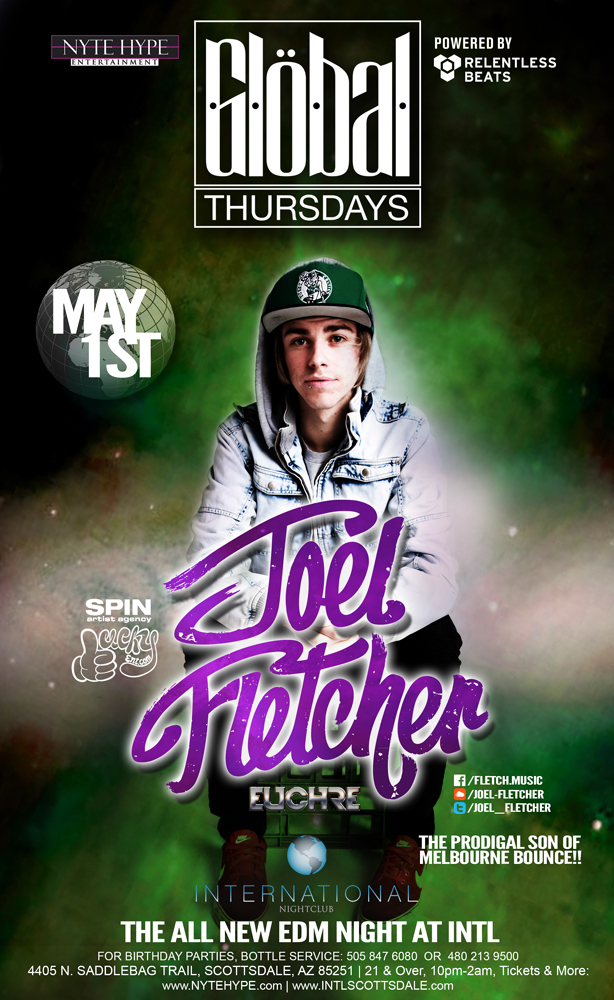 Joel Fletcher Global Thursdays Scottsdale Info 05/01/14 INTL